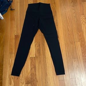 Worn Black Align Leggings